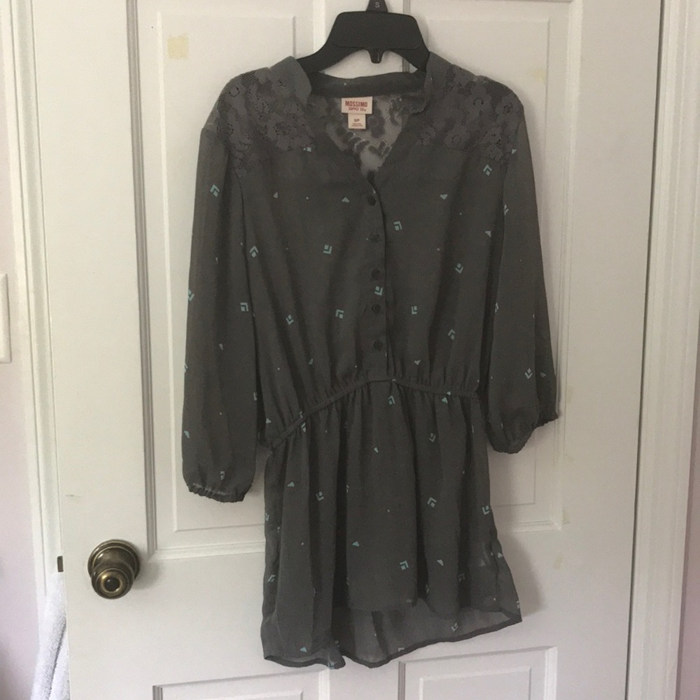 Sheer pattern blouse